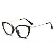 Load image into Gallery viewer, 49728  Spring Leg Anti Blue Light Metal Optical Glasses Frames Women Computer Eyeglasses