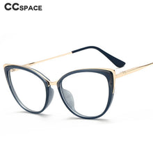 Load image into Gallery viewer, 49728  Spring Leg Anti Blue Light Metal Optical Glasses Frames Women Computer Eyeglasses