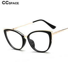 Load image into Gallery viewer, 49728  Spring Leg Anti Blue Light Metal Optical Glasses Frames Women Computer Eyeglasses