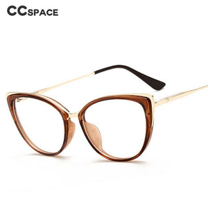 49728  Spring Leg Anti Blue Light Metal Optical Glasses Frames Women Computer Eyeglasses