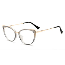 Load image into Gallery viewer, 49728  Spring Leg Anti Blue Light Metal Optical Glasses Frames Women Computer Eyeglasses