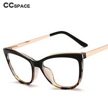 Load image into Gallery viewer, 49732 Square Cat Eye Anti Blue Light Optical Glasses Frames Men Women Computer Eyeglasses