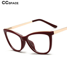Load image into Gallery viewer, 49732 Square Cat Eye Anti Blue Light Optical Glasses Frames Men Women Computer Eyeglasses