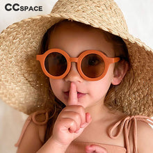 Carica l'immagine nel visualizzatore di Gallery, 49737 For Kids Punk Round Cute Sunglasses Shades UV400 Vintage Glasses