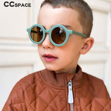 Carica l'immagine nel visualizzatore di Gallery, 49737 For Kids Punk Round Cute Sunglasses Shades UV400 Vintage Glasses
