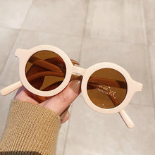 Carica l'immagine nel visualizzatore di Gallery, 49737 For Kids Punk Round Cute Sunglasses Shades UV400 Vintage Glasses