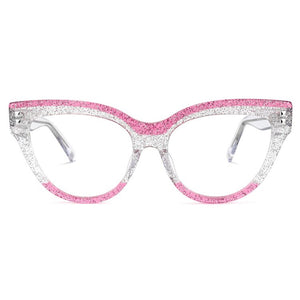 49795   Classic Quality Ladies Acetate Cateye Frames Glasses Spectacle Optical Eyeglasses