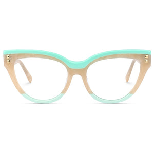 49795   Classic Quality Ladies Acetate Cateye Frames Glasses Spectacle Optical Eyeglasses