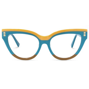 49795   Classic Quality Ladies Acetate Cateye Frames Glasses Spectacle Optical Eyeglasses
