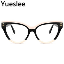 Load image into Gallery viewer, 49795   Classic Quality Ladies Acetate Cateye Frames Glasses Spectacle Optical Eyeglasses
