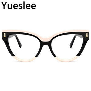49795   Classic Quality Ladies Acetate Cateye Frames Glasses Spectacle Optical Eyeglasses