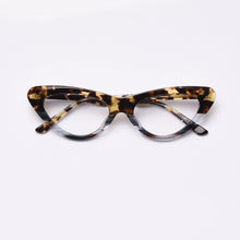 Load image into Gallery viewer, 49803 Retro Anti Blue Optical Acetate Frames Cat Eye Men Women Computer Glasses