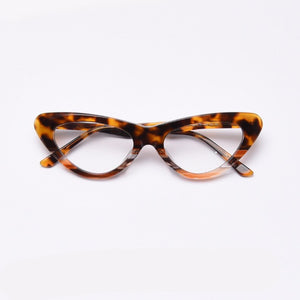 49803 Retro Anti Blue Optical Acetate Frames Cat Eye Men Women Computer Glasses