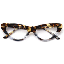 Load image into Gallery viewer, 49803 Retro Anti Blue Optical Acetate Frames Cat Eye Men Women Computer Glasses