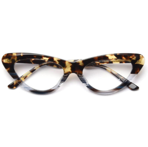 49803 Retro Anti Blue Optical Acetate Frames Cat Eye Men Women Computer Glasses