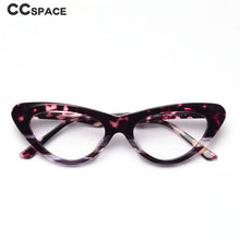 Load image into Gallery viewer, 49803 Retro Anti Blue Optical Acetate Frames Cat Eye Men Women Computer Glasses