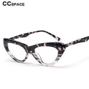 49803 Retro Anti Blue Optical Acetate Frames Cat Eye Men Women Computer Glasses