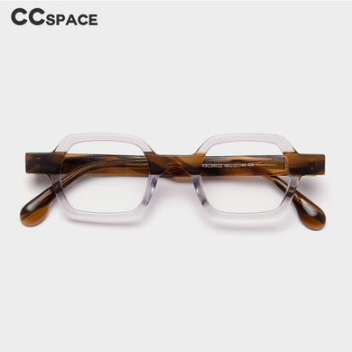49804 Retro Polygon Optical Acetate Frames Retro Men Women  Computer Glasses