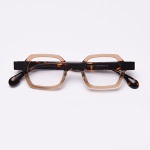49804 Retro Polygon Optical Acetate Frames Retro Men Women  Computer Glasses