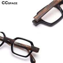 Load image into Gallery viewer, 49804 Retro Polygon Optical Acetate Frames Retro Men Women  Computer Glasses