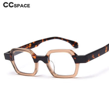 Load image into Gallery viewer, 49804 Retro Polygon Optical Acetate Frames Retro Men Women  Computer Glasses