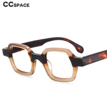 Load image into Gallery viewer, 49804 Small Frame Square Punk Anti Blue Light Acetate Optical Glasses Frames Men Women Computer Eyeglasses