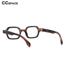 Load image into Gallery viewer, 49804 Small Frame Square Punk Anti Blue Light Acetate Optical Glasses Frames Men Women Computer Eyeglasses