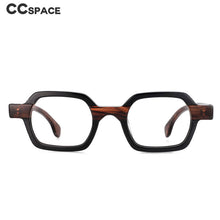 Load image into Gallery viewer, 49804 Small Frame Square Punk Anti Blue Light Acetate Optical Glasses Frames Men Women Computer Eyeglasses