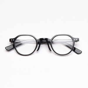 49806 Round Retro Optical Acetate Frames Retro Men Women Computer Glasses