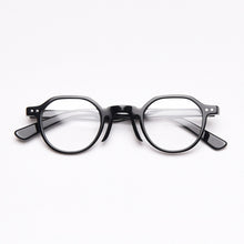 Load image into Gallery viewer, 49806 Round Retro Optical Acetate Frames Retro Men Women Computer Glasses