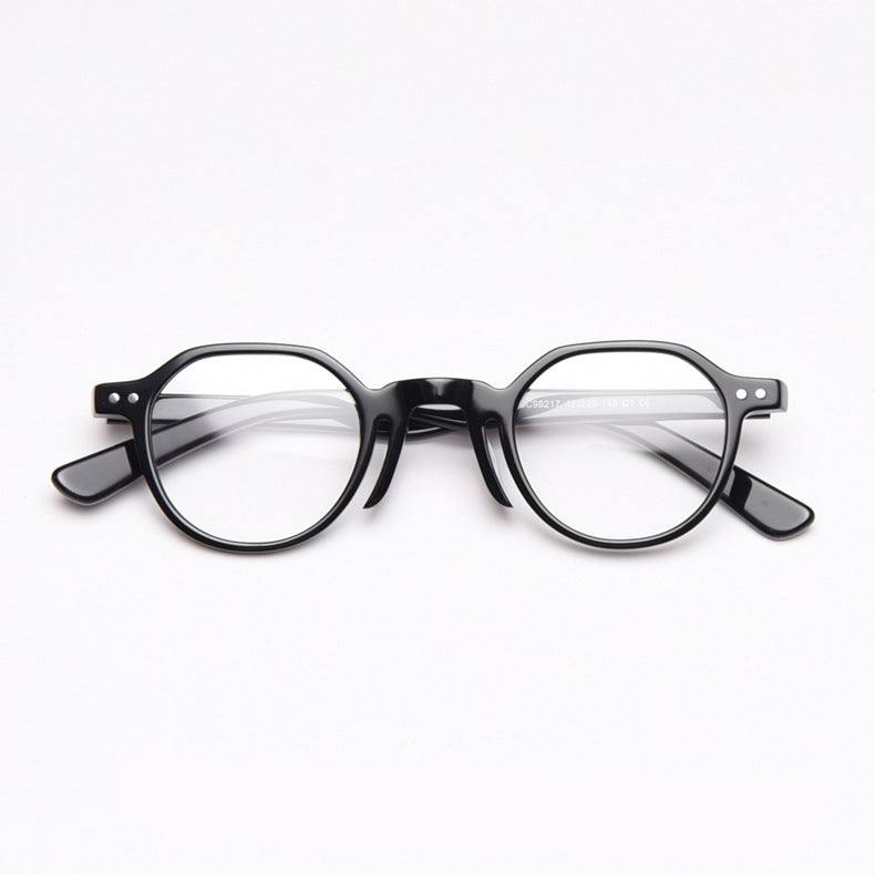 49806 Round Retro Optical Acetate Frames Retro Men Women Computer Glasses
