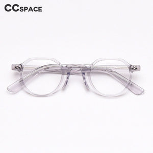 49806 Round Retro Optical Acetate Frames Retro Men Women Computer Glasses