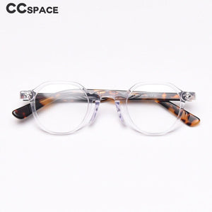 49806 Round Retro Optical Acetate Frames Retro Men Women Computer Glasses