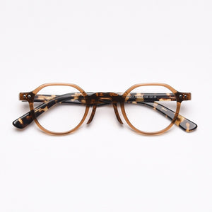 49806 Round Retro Optical Acetate Frames Retro Men Women Computer Glasses