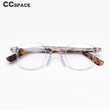 Load image into Gallery viewer, 49806 Round Retro Optical Acetate Frames Retro Men Women Computer Glasses