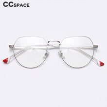 Load image into Gallery viewer, 49808 Retro Anti Blue Optical Metal Frames Acetate Legs Men Women Computer Glasses