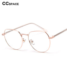 Load image into Gallery viewer, 49808 Retro Brand Optical Glasses Frame Anti Blue Metal Frames Acetate Legs Men Women Computer Glasses