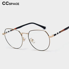 Load image into Gallery viewer, 49808 Retro Brand Optical Glasses Frame Anti Blue Metal Frames Acetate Legs Men Women Computer Glasses