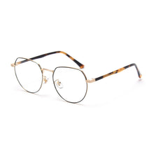 Load image into Gallery viewer, 49808 Retro Brand Optical Glasses Frame Anti Blue Metal Frames Acetate Legs Men Women Computer Glasses