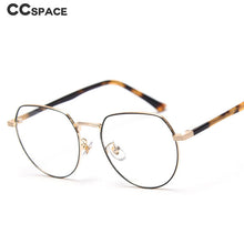 Load image into Gallery viewer, 49808 Retro Brand Optical Glasses Frame Anti Blue Metal Frames Acetate Legs Men Women Computer Glasses