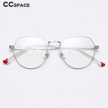 Load image into Gallery viewer, 49808 Retro Brand Optical Glasses Frame Anti Blue Metal Frames Acetate Legs Men Women Computer Glasses