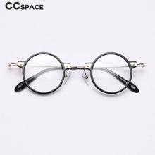 Load image into Gallery viewer, 49811 Retro Round Acetate Optical Glasses Frames Anti Blue Light Men Women Computer Eyeglasses