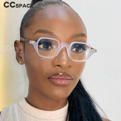 49812 Retro Anti Blue Light Matte Acetate Optical Glasses Frames Men Women Computer Eyeglasses