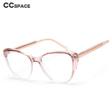Load image into Gallery viewer, 49820 Cat Eye Plastic Titanium Anti Blue Light Optical Glasses Frames Men Women TR90 Computer Eyeglasses