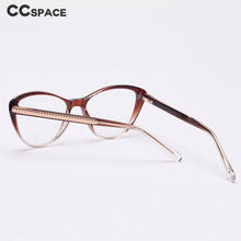 Load image into Gallery viewer, 49820 Cat Eye Plastic Titanium Anti Blue Light Optical Glasses Frames Men Women TR90 Computer Eyeglasses