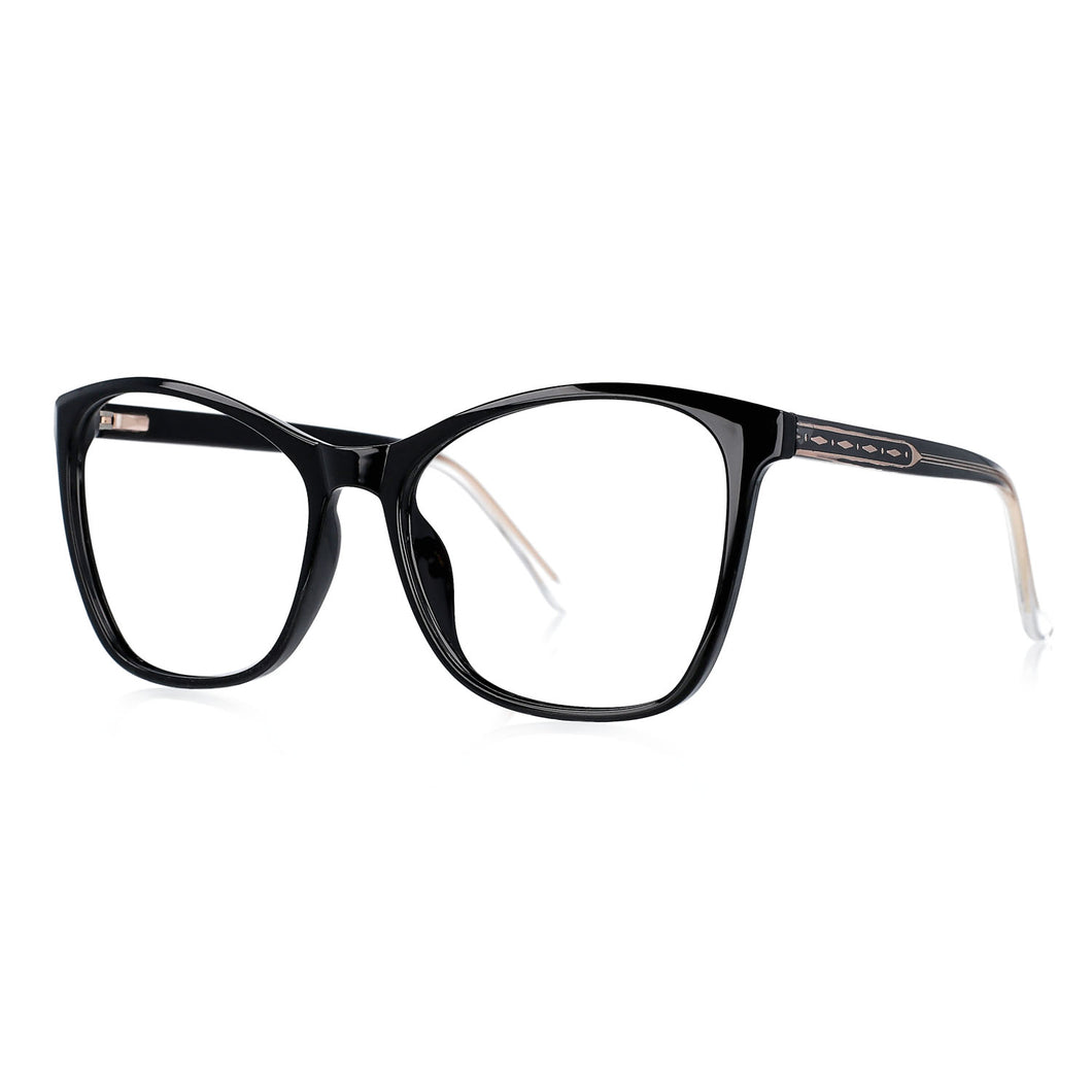 49823 Plastic Titanium Anti Blue Light Spring Leg Optical Glasses Frames Men Women TR90 Computer Eyeglasses