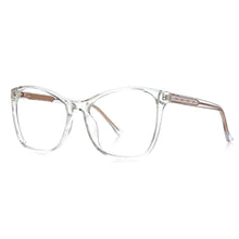 Carica l&#39;immagine nel visualizzatore di Gallery, 49823 Plastic Titanium Anti Blue Light Spring Leg Optical Glasses Frames Men Women TR90 Computer Eyeglasses