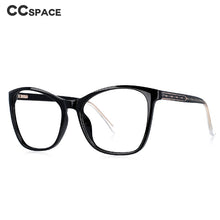 Carica l&#39;immagine nel visualizzatore di Gallery, 49823 Plastic Titanium Anti Blue Light Spring Leg Optical Glasses Frames Men Women TR90 Computer Eyeglasses
