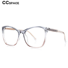 Carica l&#39;immagine nel visualizzatore di Gallery, 49823 Plastic Titanium Anti Blue Light Spring Leg Optical Glasses Frames Men Women TR90 Computer Eyeglasses