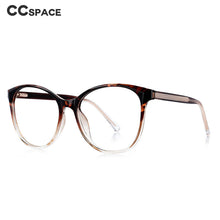 Load image into Gallery viewer, 49825 Round Cat Eye Anti Blue Light Optical Glasses Frames Men Women TR90 Computer Eyeglasses